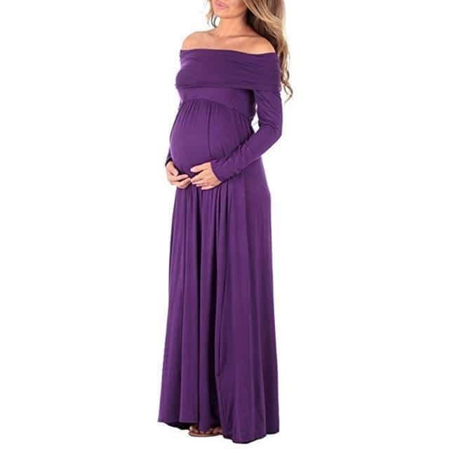Vestido Longo Gestante use o cupom PRIMEIRACOMPRA e garanta 12%OFF