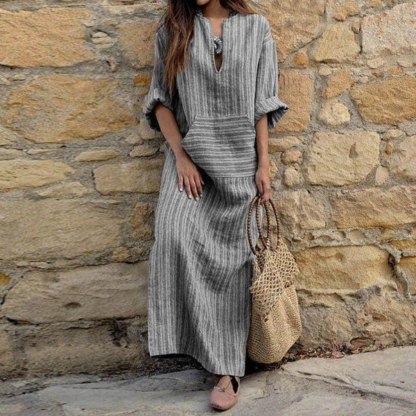 Vestido Longo Hortência - Sua Boutique