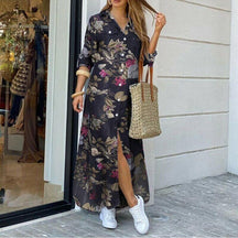 Vestido Longo Malu Color use o cupom PRIMEIRACOMPRA e garanta 12%OFF