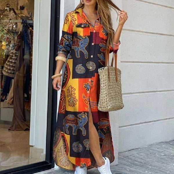 Vestido Longo Malu Color - Sua Boutique