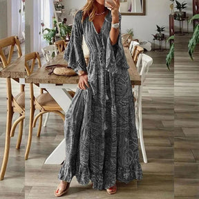 Vestido Longo Menandra use o cupom PRIMEIRACOMPRA e garanta 12%OFF