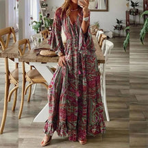 Vestido Longo Menandra use o cupom PRIMEIRACOMPRA e garanta 12%OFF