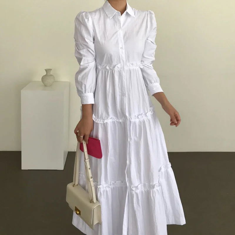 Vestido Longo Romance Day use o cupom PRIMEIRACOMPRA e garanta 12%OFF
