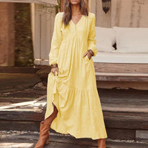 Vestido Longo Rouge use o cupom PRIMEIRACOMPRA e garanta 12%OFF