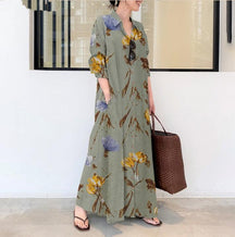 Vestido Longo Roxane use o cupom PRIMEIRACOMPRA e garanta 12%OFF