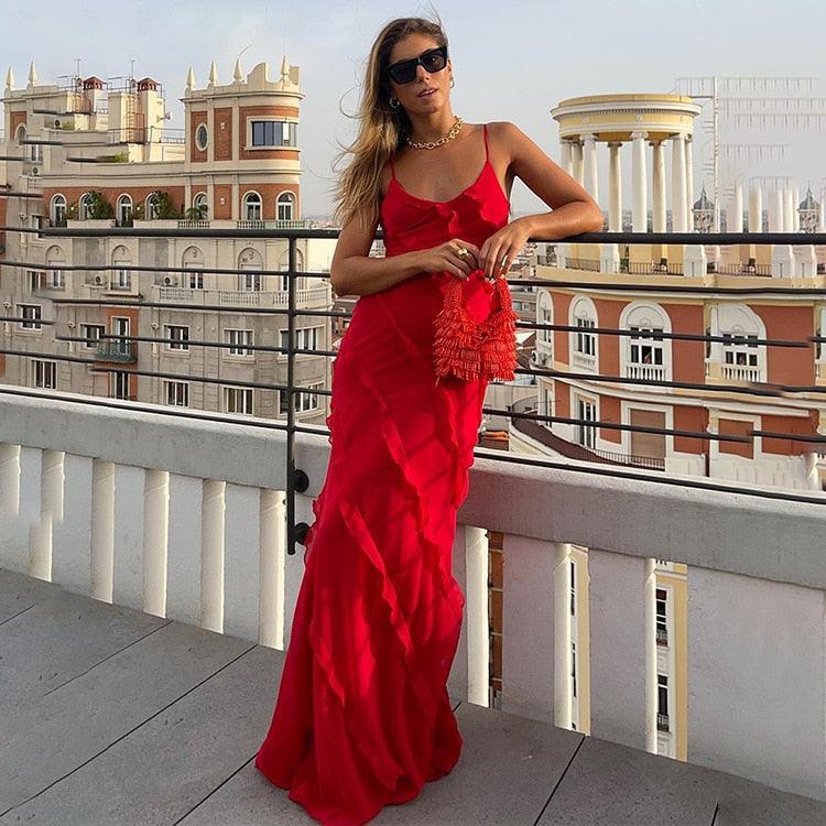 Vestido Longo Xantal use o cupom PRIMEIRACOMPRA e garanta 12%OFF