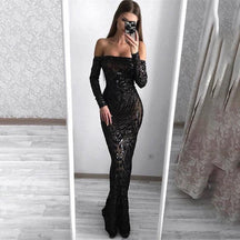 Vestido Maxxi Bordado Paitê use o cupom PRIMEIRACOMPRA e garanta 12%OFF