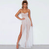 Vestido Maxxi Corpet com Transparência - Sua Boutique
