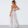 Vestido Maxxi Corpet com Transparência - Sua Boutique