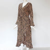 Vestido Midi Animal Print Ísis - Sua Boutique