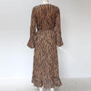 Vestido Midi Animal Print Ísis - Sua Boutique