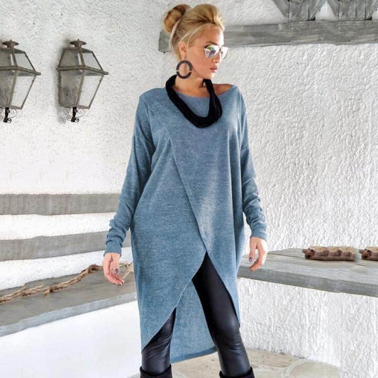 Vestido Midi Assimétrico - Sua Boutique