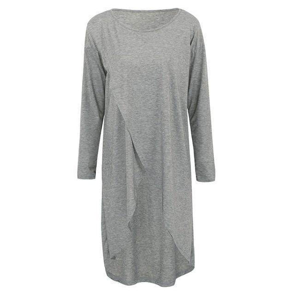 Vestido Midi Assimétrico - Sua Boutique