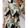 Vestido Midi Geometric - Sua Boutique
