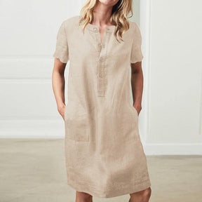 Vestido Midi Vintage Buttom use o cupom PRIMEIRACOMPRA e garanta 12%OFF