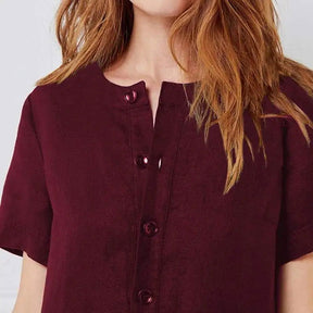 Vestido Midi Vintage Buttom use o cupom PRIMEIRACOMPRA e garanta 12%OFF