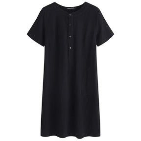 Vestido Midi Vintage Buttom - Sua Boutique