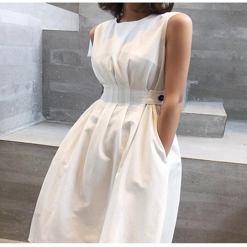Vestido Midi White Label use o cupom PRIMEIRACOMPRA e garanta 12%OFF