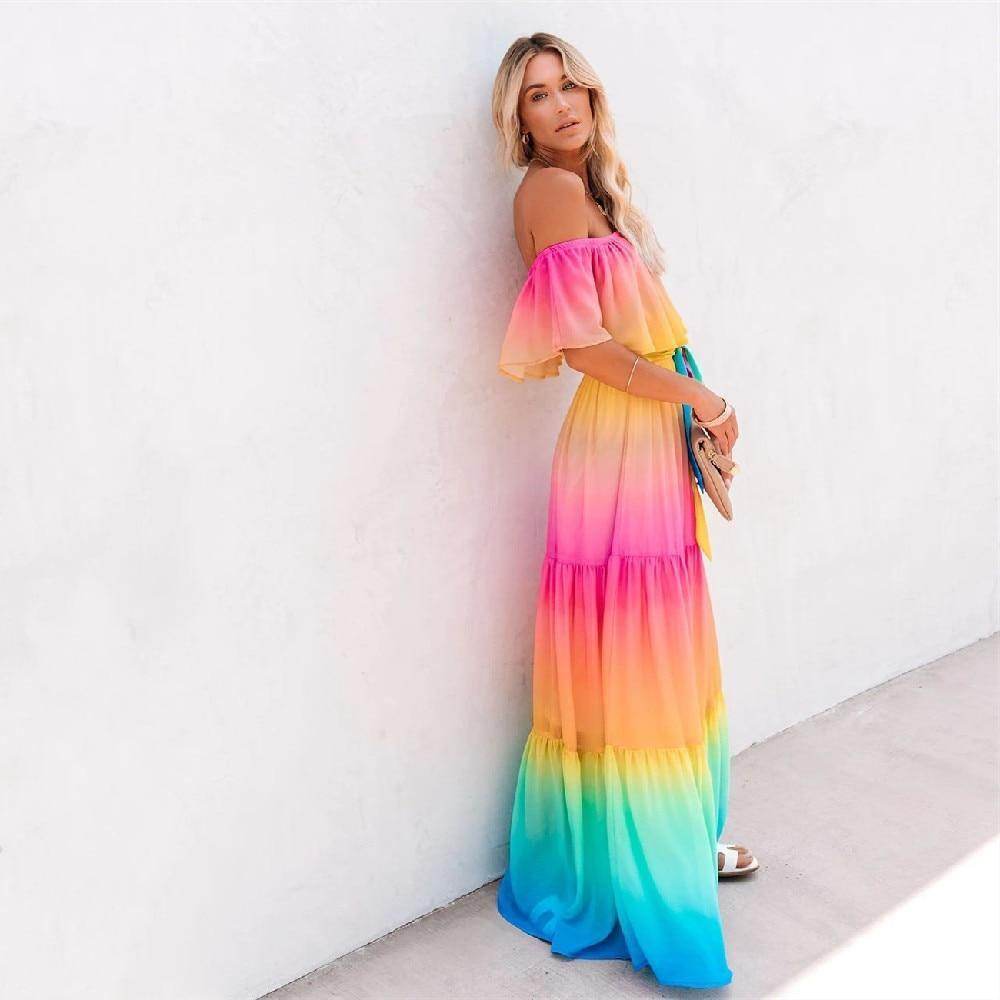 Vestido Multicolor Love - Sua Boutique