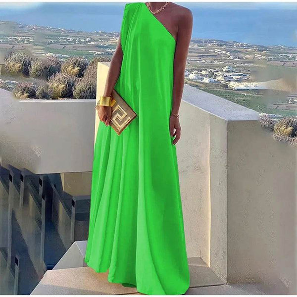 Vestido Ombro Único Maxxi - Sua Boutique