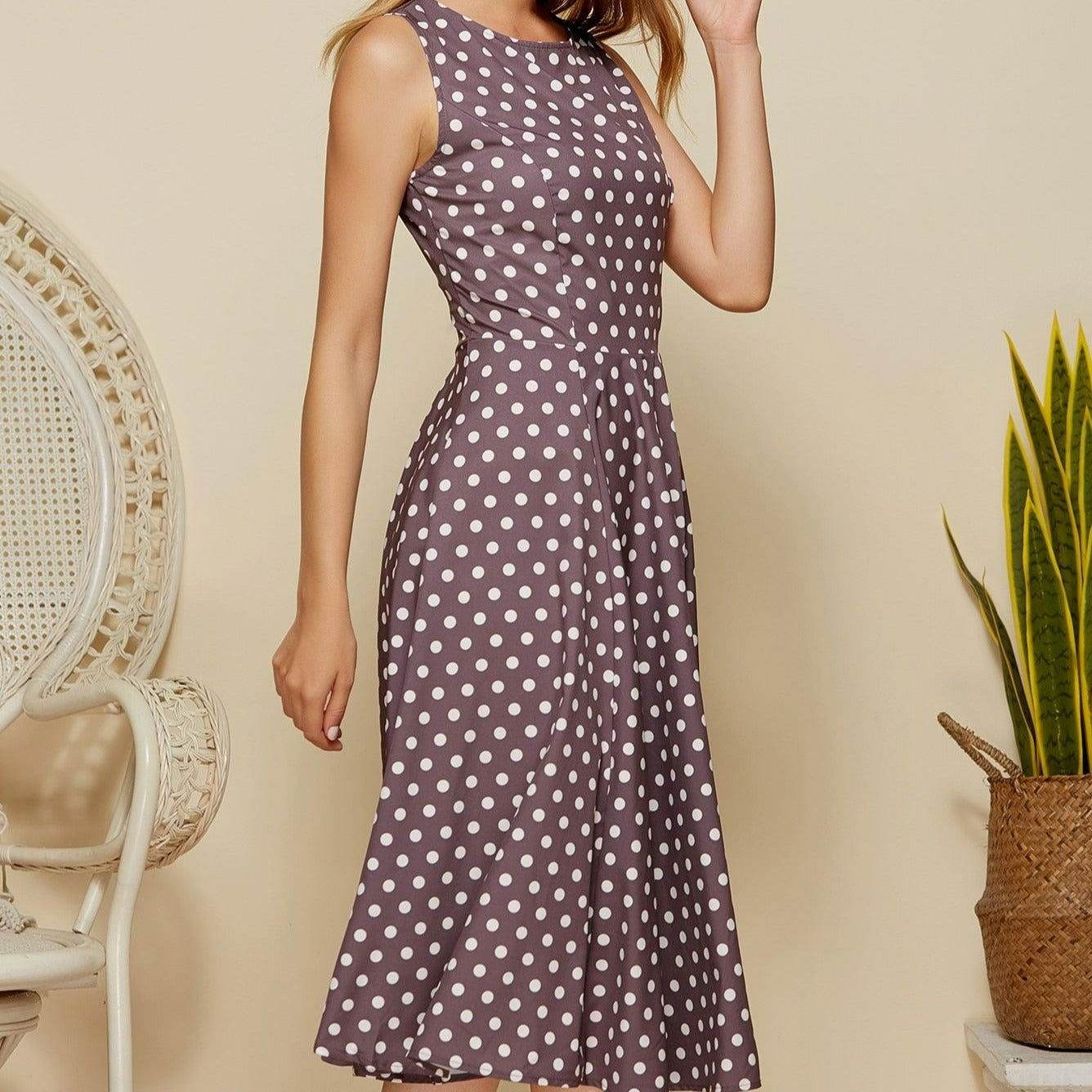 Vestido Poá Charme - Sua Boutique