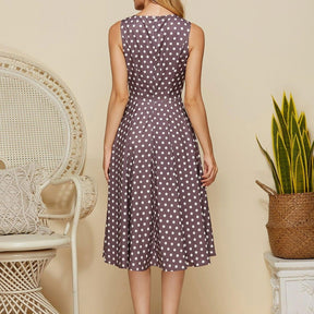 Vestido Poá Charme use o cupom PRIMEIRACOMPRA e garanta 12%OFF