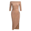 Vestido Sexy com Fenda Lateral - Sua Boutique