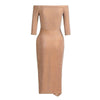 Vestido Sexy com Fenda Lateral - Sua Boutique
