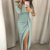 Vestido Sexy com Fenda Lateral - Sua Boutique