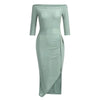 Vestido Sexy com Fenda Lateral - Sua Boutique