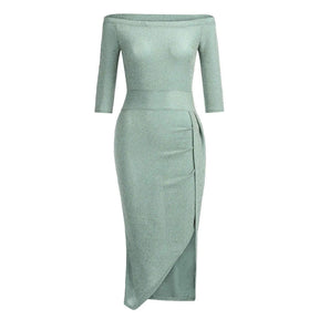 Vestido Sexy com Fenda Lateral use o cupom PRIMEIRACOMPRA e garanta 12%OFF
