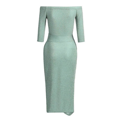 Vestido Sexy com Fenda Lateral - Sua Boutique
