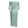 Vestido Sexy com Fenda Lateral - Sua Boutique
