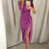 Vestido Sexy com Fenda Lateral - Sua Boutique