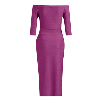 Vestido Sexy com Fenda Lateral - Sua Boutique