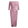 Vestido Sexy com Fenda Lateral - Sua Boutique