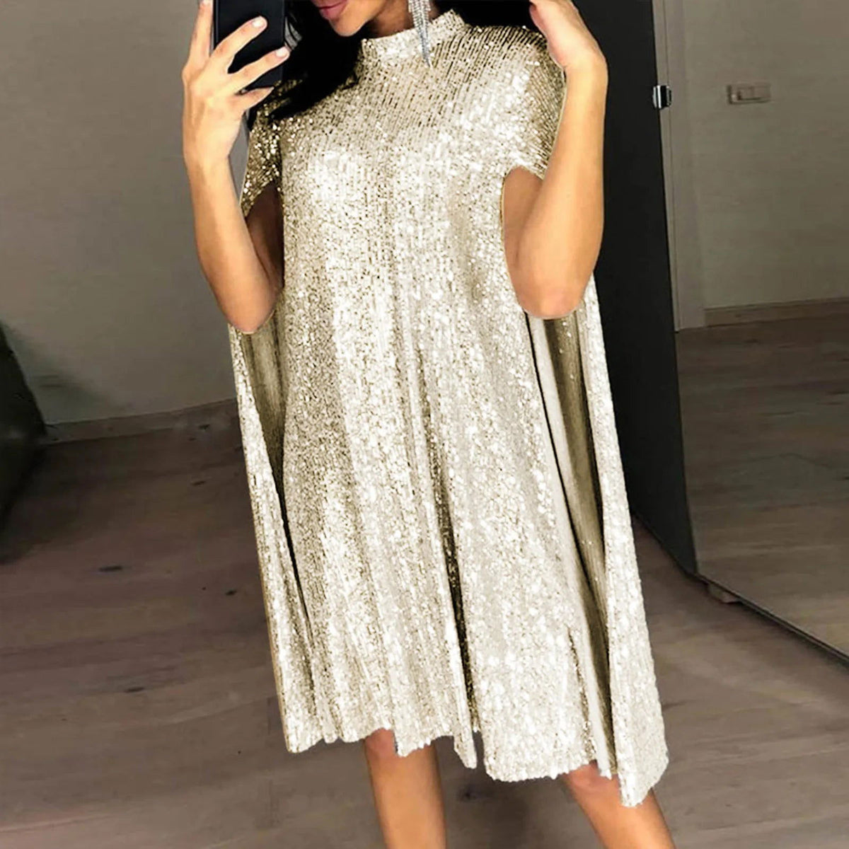 Vestido Shine Andrielli use o cupom PRIMEIRACOMPRA e garanta 12%OFF