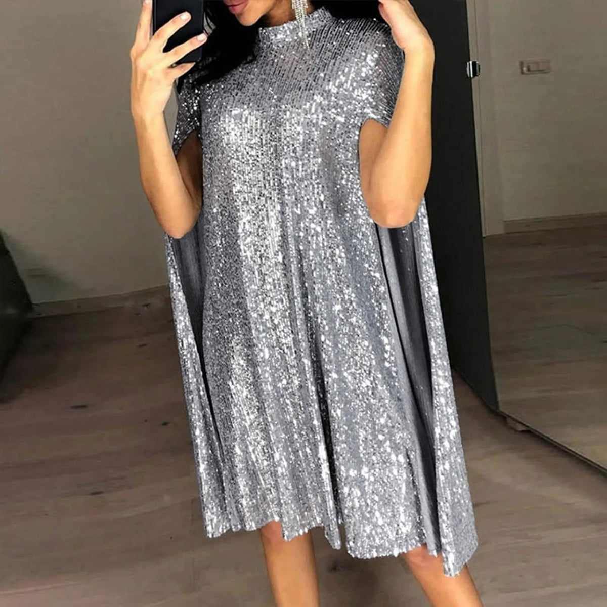 Vestido Shine Andrielli use o cupom PRIMEIRACOMPRA e garanta 12%OFF