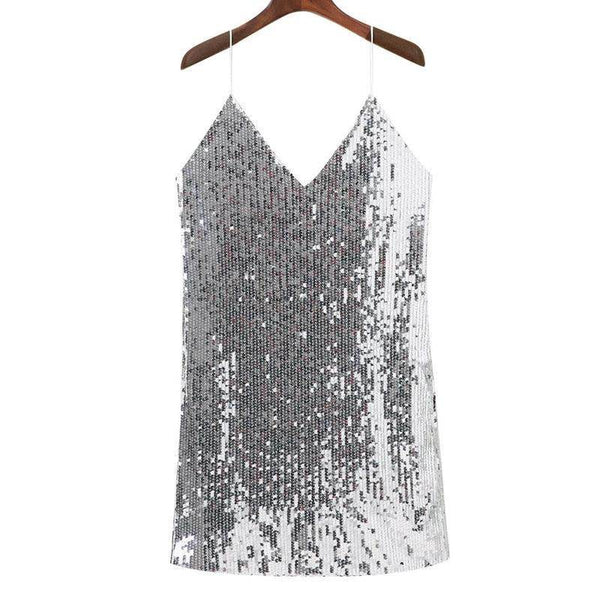 Vestido Silver Shine - Sua Boutique