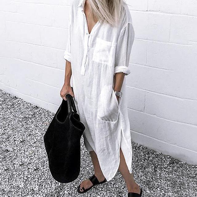 Vestido Street Casual use o cupom PRIMEIRACOMPRA e garanta 12%OFF