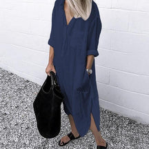 Vestido Street Casual use o cupom PRIMEIRACOMPRA e garanta 12%OFF