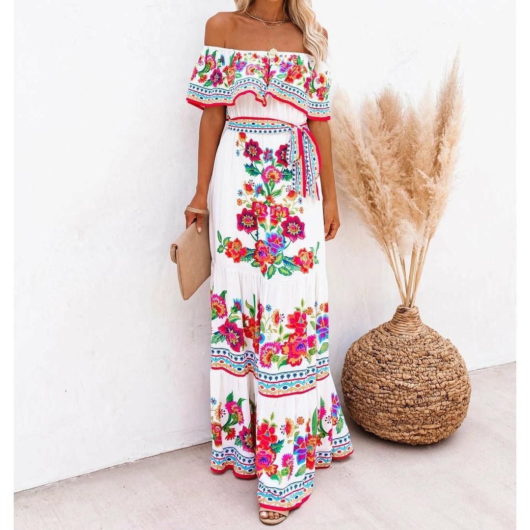 Vestido Summer Beach use o cupom PRIMEIRACOMPRA e garanta 12%OFF