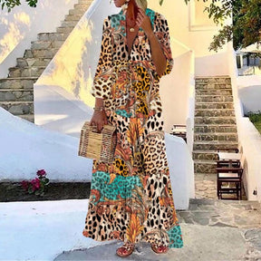 Vestido Tropical Beach use o cupom PRIMEIRACOMPRA e garanta 12%OFF