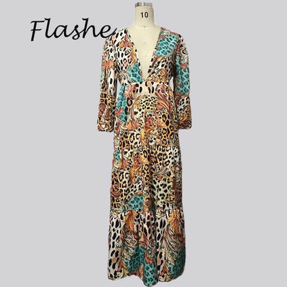 Vestido Tropical Beach - Sua Boutique