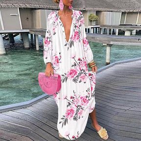 Vestido Tropical Beach use o cupom PRIMEIRACOMPRA e garanta 12%OFF