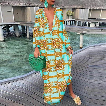Vestido Tropical Beach - Sua Boutique