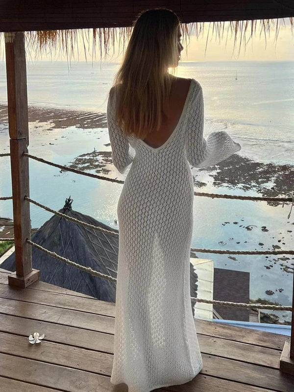 Vestido Túnica Beach Tricô - Sua Boutique