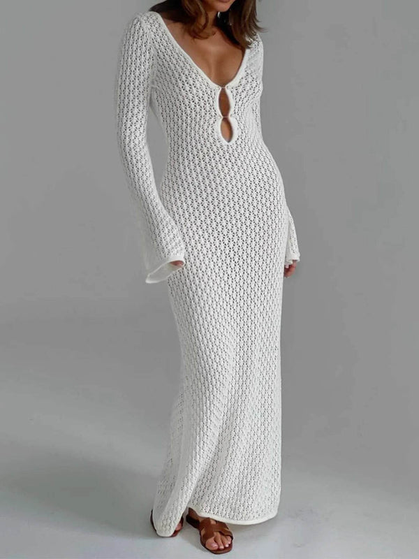 Vestido Túnica Beach Tricô - Sua Boutique