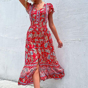 Vestido Vintage Luana use o cupom PRIMEIRACOMPRA e garanta 12%OFF