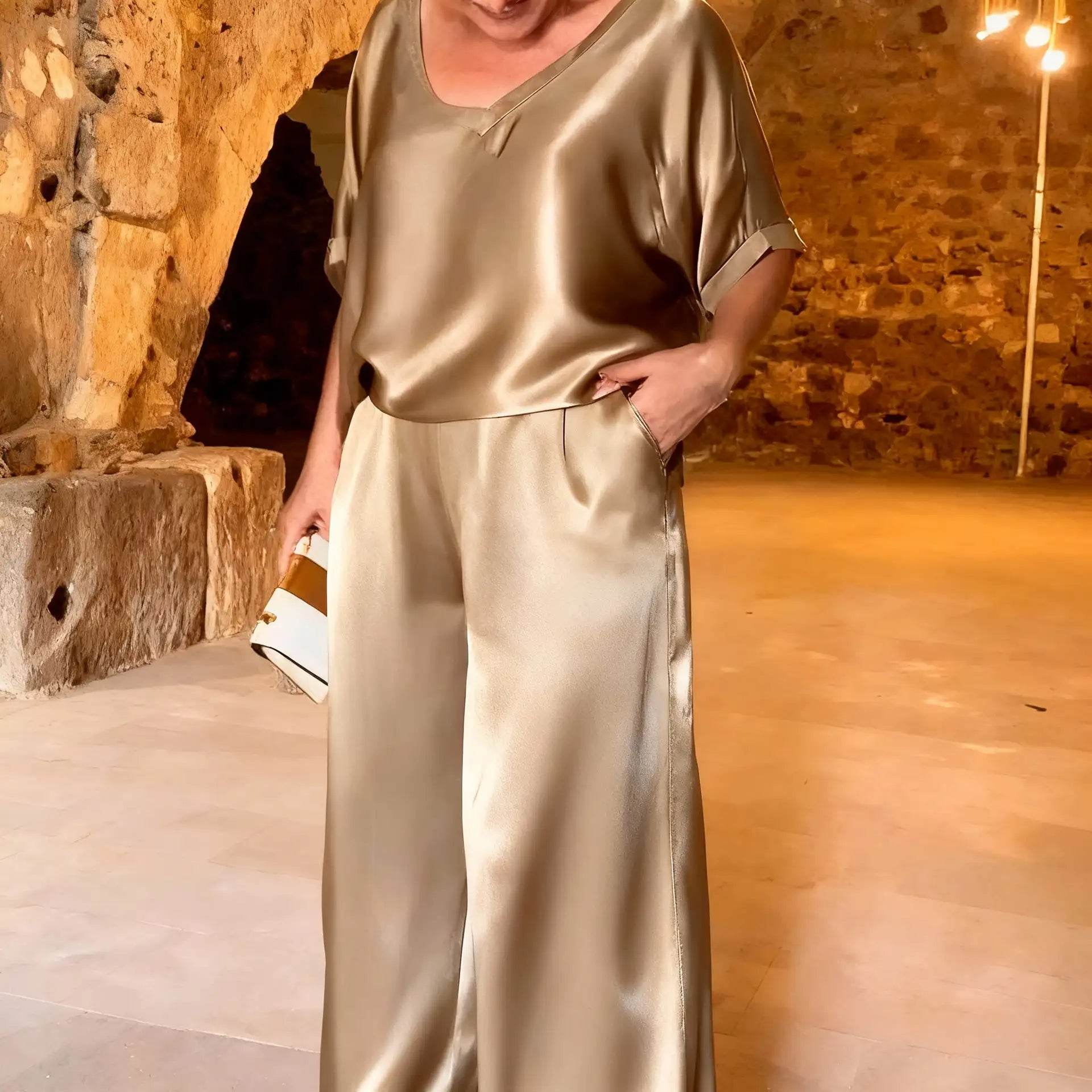 Conjunto Calça e Camisa Renata - Sua Boutique